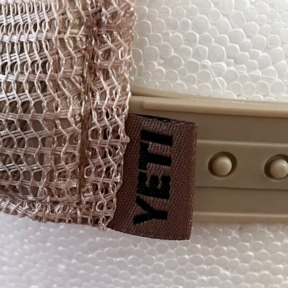 Yeti Coolers Snapback Trucker Hat One Size Fits Most Dad Hat Orange Red Mesh T t - Picture 6 of 10